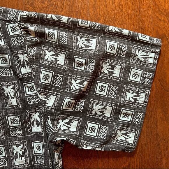 Cooke Street Honolulu Reverse Print Aloha Shirt, Size XL - Picture 3 of 13
